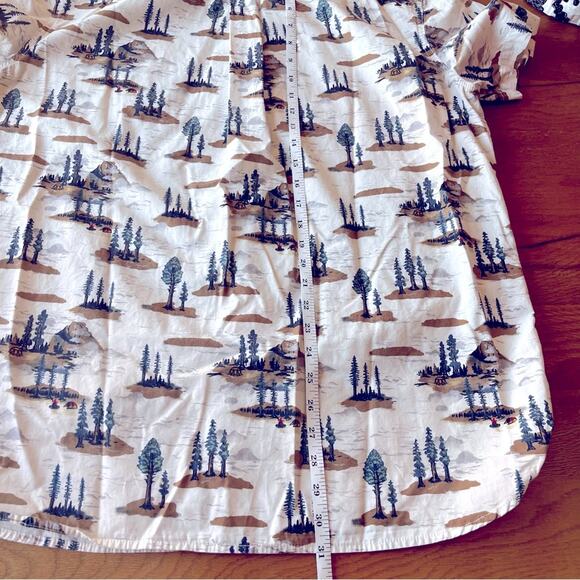 The North Face Baytrail Print Short Sleeve Shirt Men's Patterned Shirt size XL - Picture 7 of 10